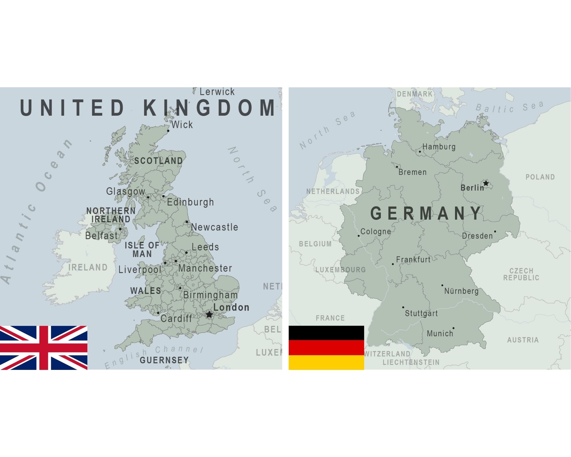 İngiltere - Almanya karşılaştırması